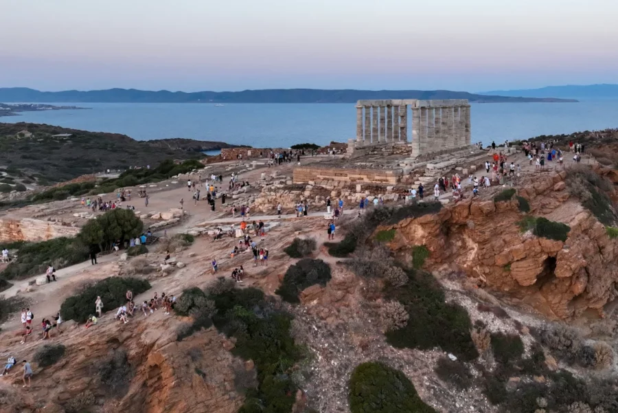 Athens nắng nóng