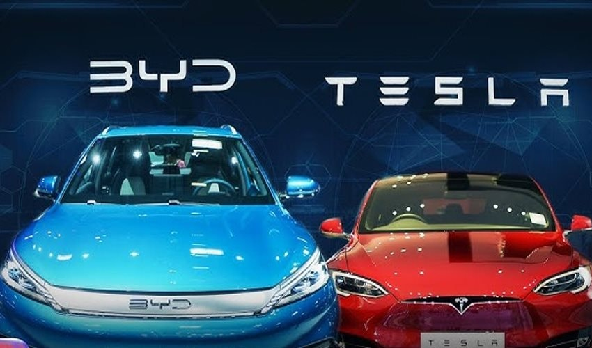 BYD vượt Tesla tại châu Âu