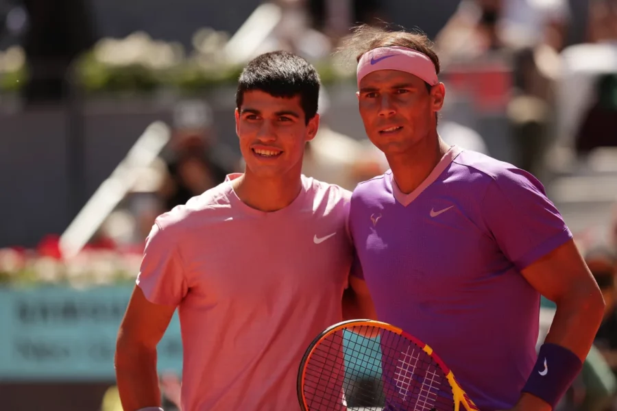 Carlos Alcaraz kế thừa Nadal