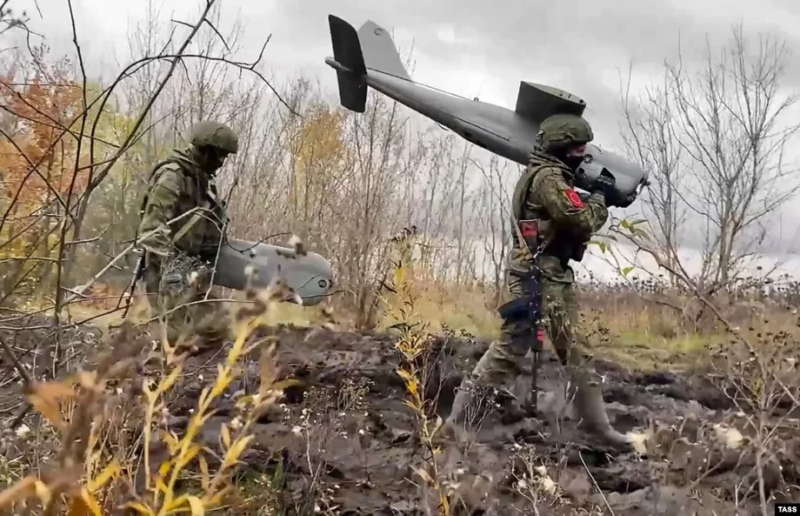 UAV tấn công Ukraine