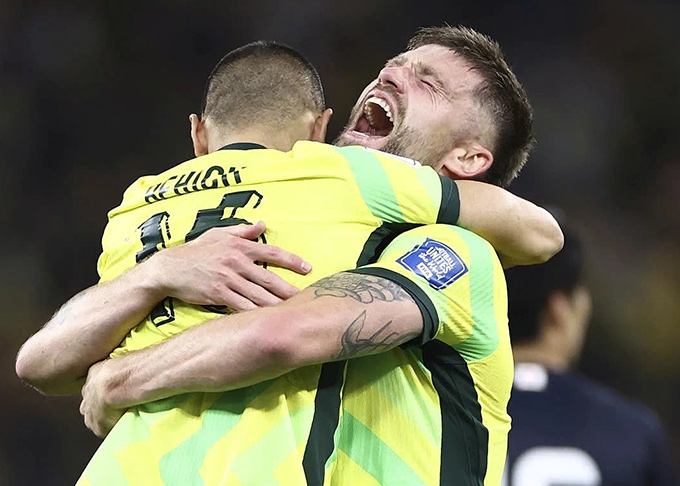 Australia thắng Nhật Bản 1-0, tiến sát vé dự World Cup 2026 - Hình ảnh minh họa