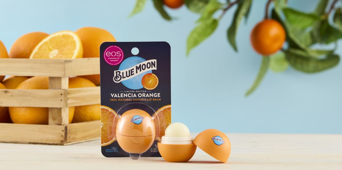Blue Moon ra mắt son dưỡng môi vị cam độc đáo hợp tác cùng Eos - Hình ảnh minh họa