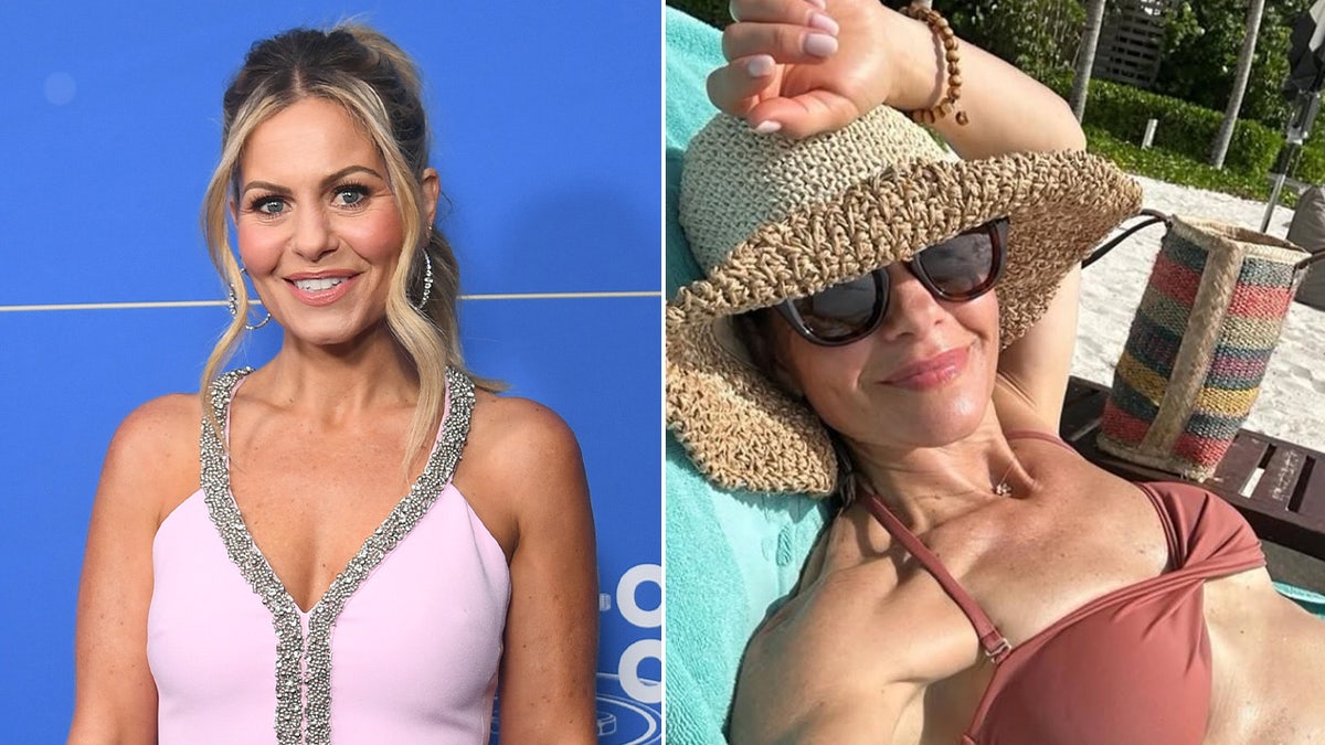 Candace Cameron Bure khoe dáng săn chắc với bikini khi nghỉ dưỡng cùng chồng - Hình ảnh minh họa