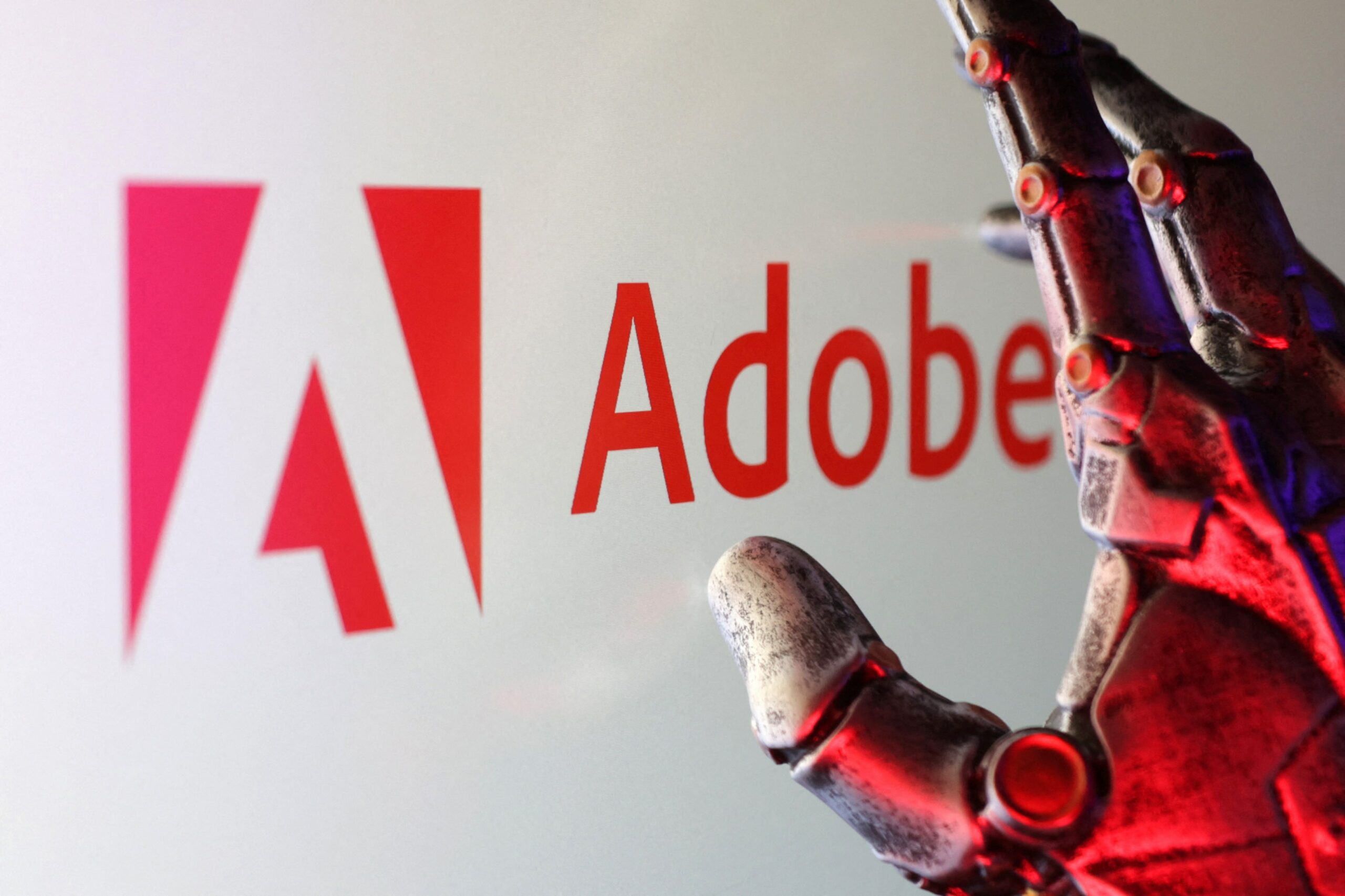 Cổ phiếu Adobe sụt giảm do lo ngại về thời gian thu lợi từ AI - Hình ảnh minh họa