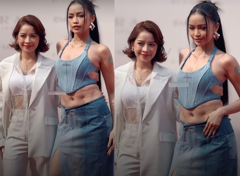 Huyền Baby lộ cơ bụng nhăn nhúm, netizen nghi "bụng múi giả" - Hình ảnh minh họa