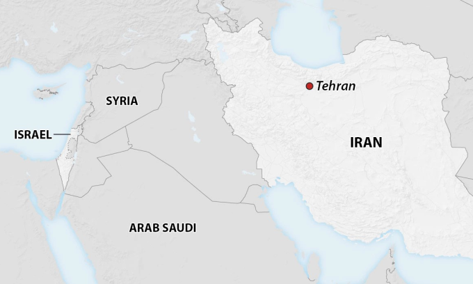 Iran phóng hàng trăm tên lửa đạn đạo trả đũa Israel sau không kích - Hình ảnh minh họa