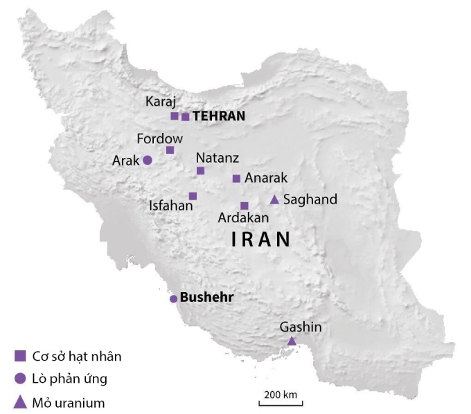 Israel có thể gây thảm họa môi trường nếu tấn công cơ sở hạt nhân Iran - Hình ảnh minh họa