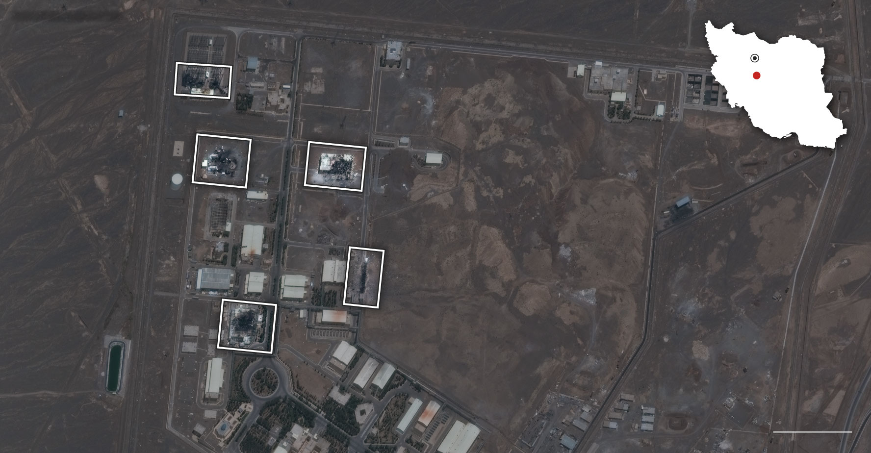 Israel không kích các cơ sở hạt nhân Iran gây thiệt hại nghiêm trọng - Hình ảnh minh họa