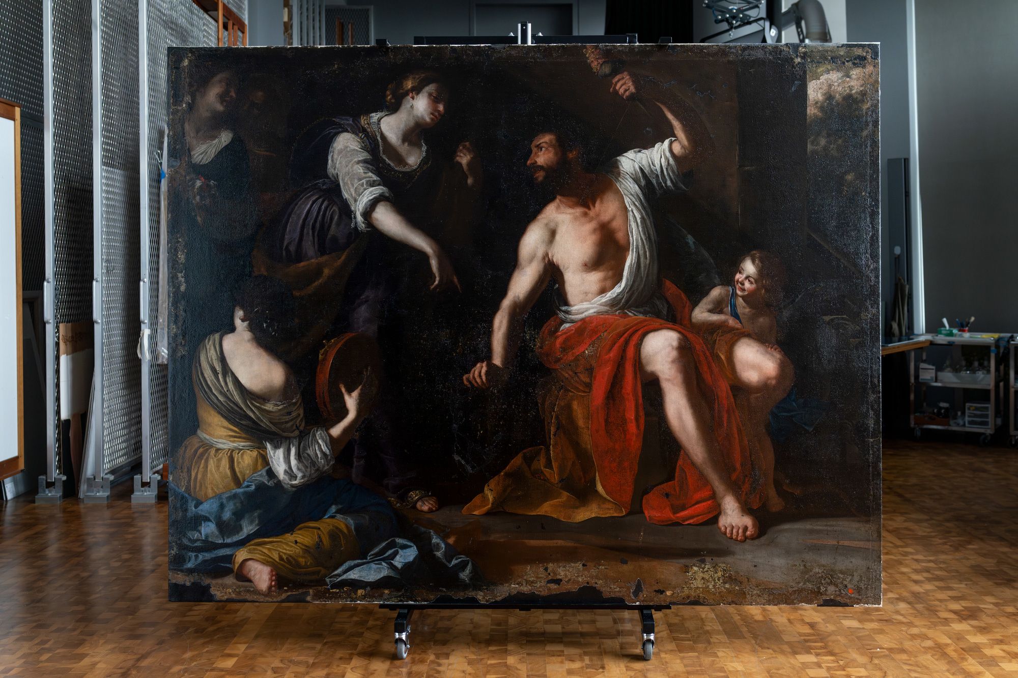 Kiệt tác của Artemisia Gentileschi hồi sinh sau vụ nổ Beirut - Hình ảnh minh họa