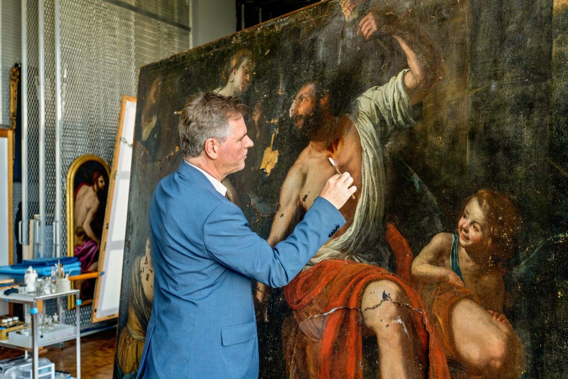 Kiệt tác của Artemisia Gentileschi hồi sinh sau vụ nổ Beirut - Hình ảnh minh họa