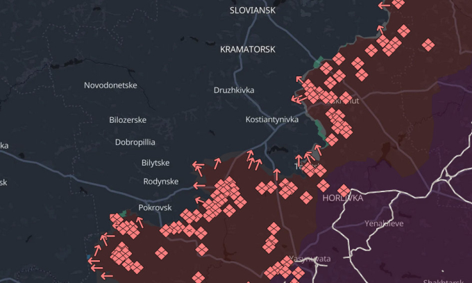 Nga tăng cường vây ép Kostiantynivka ở Donetsk - Hình ảnh minh họa