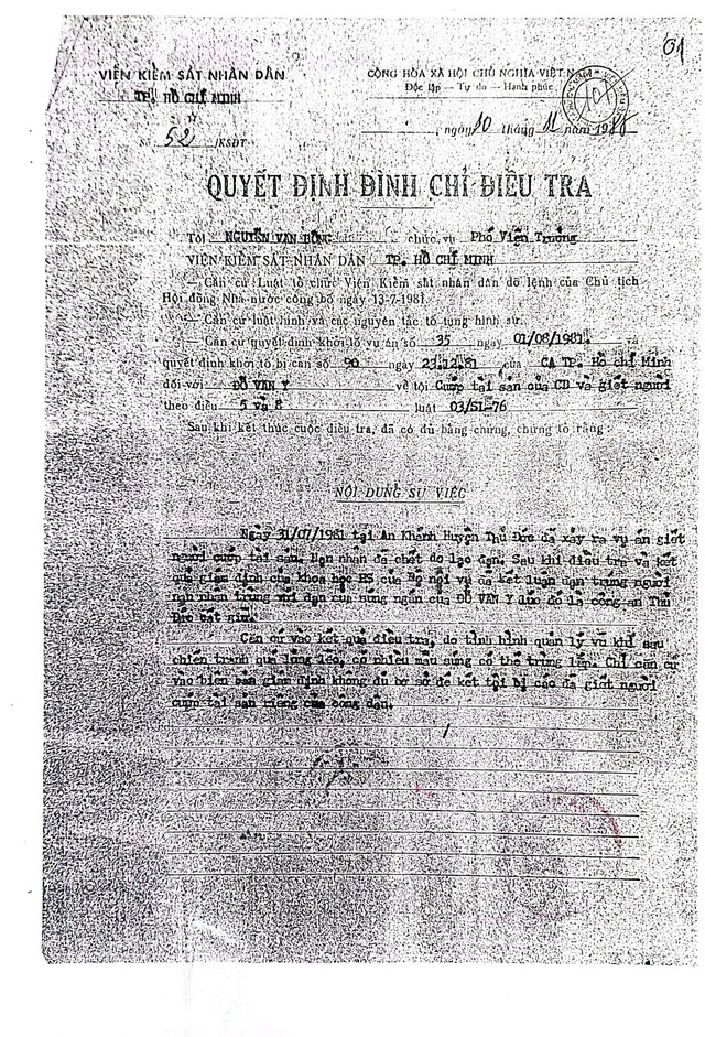 Nguyên chiến sĩ công an mang án oan 42 năm đòi bồi thường hơn 8 tỉ đồng - Hình ảnh minh họa