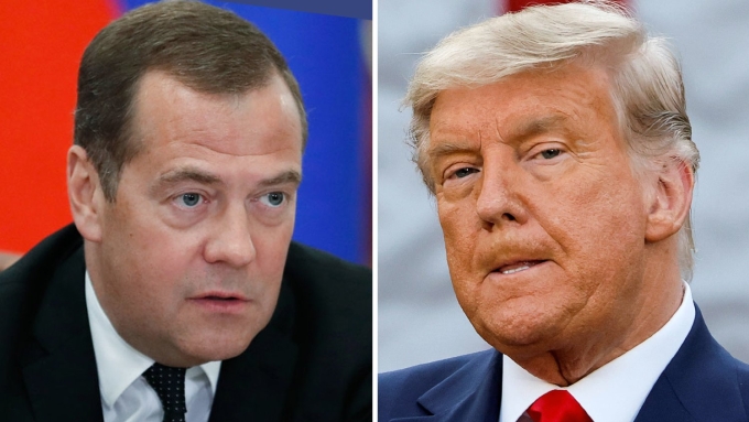 Ông Trump chỉ trích Medvedev về phát ngôn liên quan hạt nhân Iran - Hình ảnh minh họa
