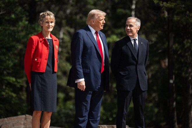 Trump rút ngắn chuyến G7 để đối phó xung đột Israel–Iran - Hình ảnh minh họa
