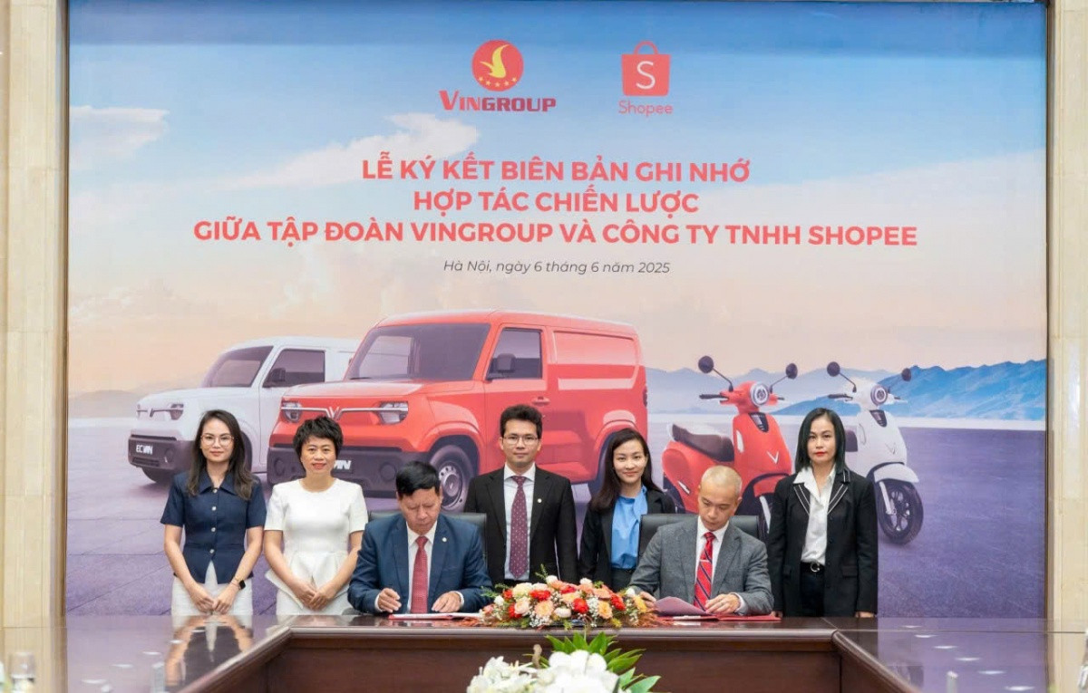 Vingroup hợp tác Shopee phát triển hạ tầng thương mại điện tử - Hình ảnh minh họa