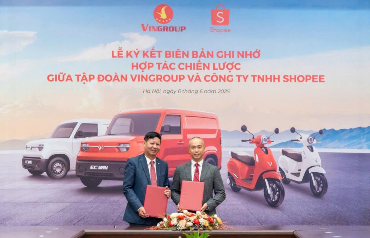 Vingroup hợp tác Shopee phát triển hạ tầng thương mại điện tử - Hình ảnh minh họa