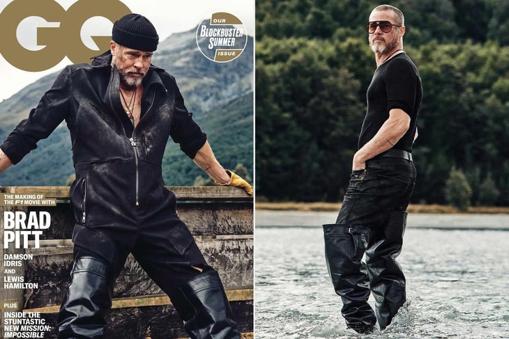 Brad Pitt tuổi 61: Thời trang đột phá hay khủng hoảng phong cách trung niên? - Hình ảnh minh họa