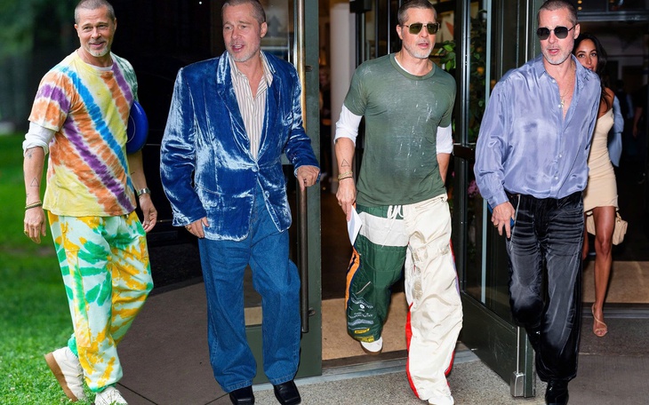 Brad Pitt tuổi 61: Thời trang đột phá hay khủng hoảng phong cách trung niên? - Hình ảnh minh họa