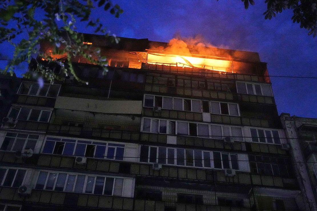 Nga tăng cường tấn công Kyiv bằng máy bay không người lái từ nhiều hướng - Hình ảnh minh họa