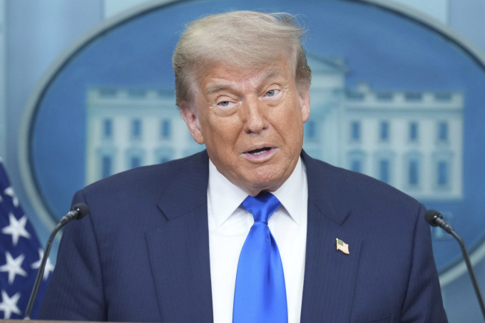 Ông Trump xem xét áp thuế 15–20% với hầu hết đối tác thương mại - Hình ảnh minh họa