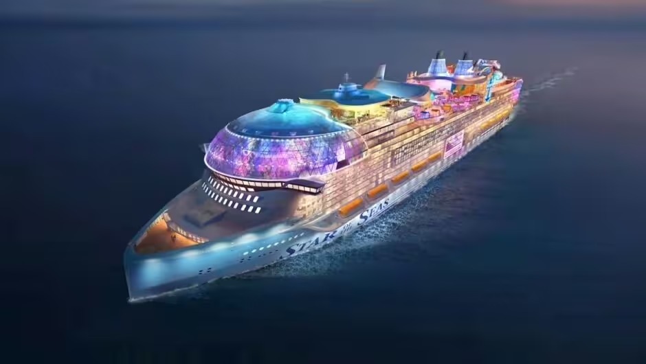 Siêu du thuyền Star of the Seas có công viên nước lớn nhất thế giới sắp ra khơi - Hình ảnh minh họa