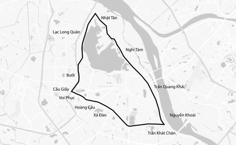 Tuyến vành đai không khói xăng từ tháng 7/2026 tại Hà Nội - Hình ảnh minh họa